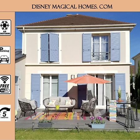 Air-Conditionned Villa, 5 Min To The Park - Disney Magical Homes, Paris Magny-le-Hongre Exteriér fotografie